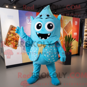Personnage mascotte d un...