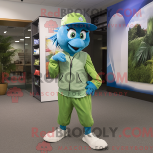 Personnage mascotte d un...