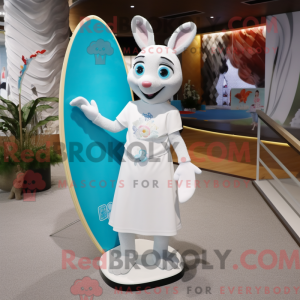 Mascot character of a White...