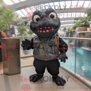 Mascot character of a Black...