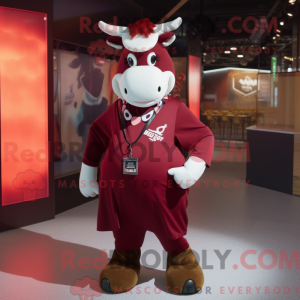 Mascot karakter van een...