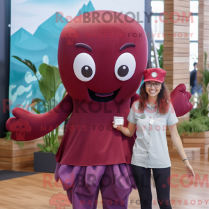 Mascot karakter van een...