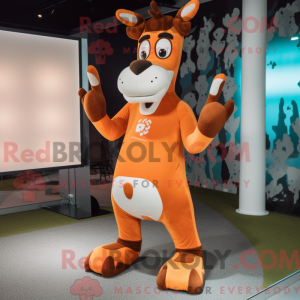 Mascot karakter van een...