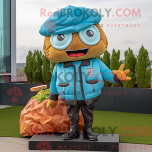 Mascottefiguur van een...