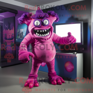 Mascot character of a...