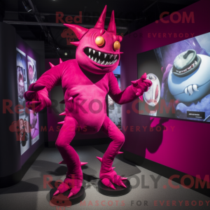 Mascot character of a...
