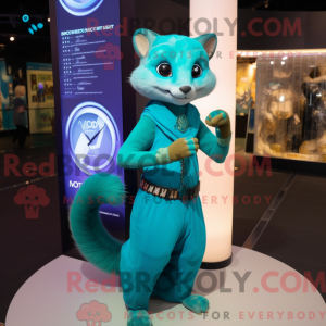 Mascottefiguur van een...