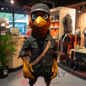 Mascot karakter van een...