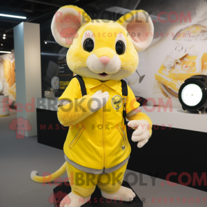 Mascottekarakter van een...