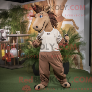 Mascot karakter van een...