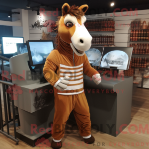Mascot karakter van een...