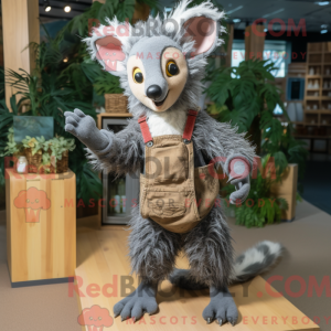 Maskot postava Silver...