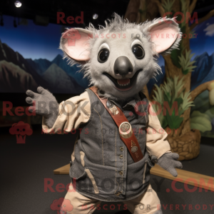 Maskot postava Silver...