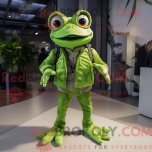 Mascot character of a Lime...