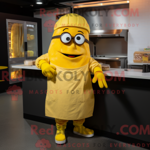 Mascottefiguur van een...