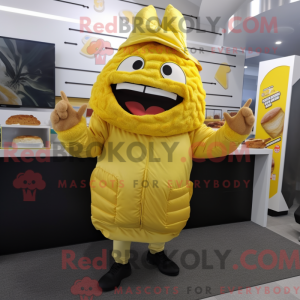 Mascottefiguur van een...