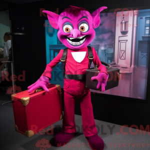 Máscara de personagem de um...