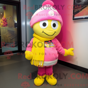 Mascot karakter van een...