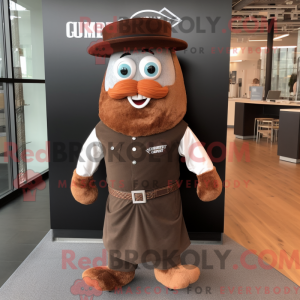 Mascot character of a Rust...