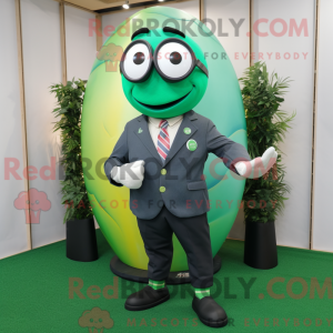 Mascot character of a Green...