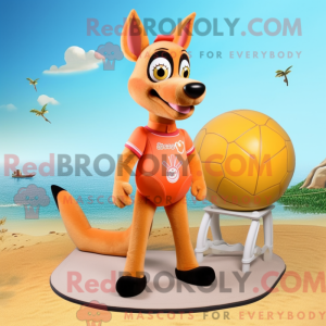 Personnage mascotte d un...