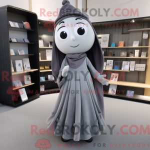 Mascot character of a Gray...