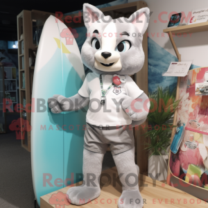 Mascottefiguur van een...