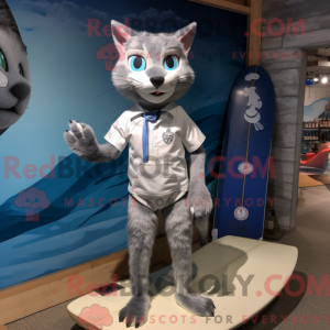Mascottefiguur van een...