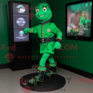 Mascot karakter van een...