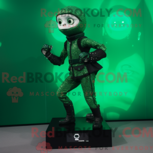 Mascot karakter van een...
