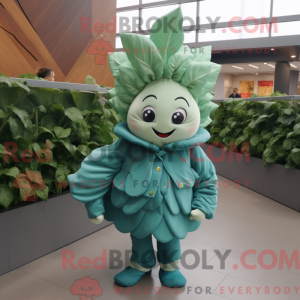 Mascottefiguur van een...