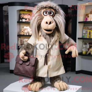 Mascottefiguur van een...