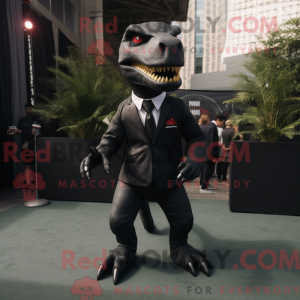 Mascot character of a Black...