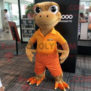 Personnage mascotte d un...