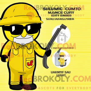 Mascot character of a...