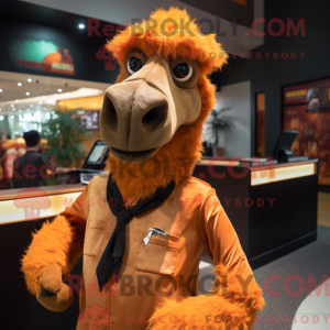 Personnage mascotte d un...
