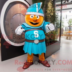 Mascottefiguur van een...