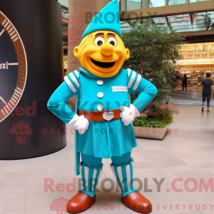 Personnage mascotte d un...