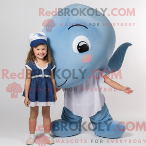 Mascottefiguur van een...