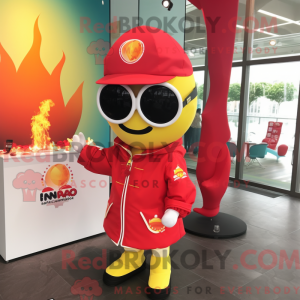 Personnage mascotte d un...