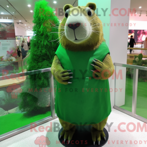 Mascot karakter van een...
