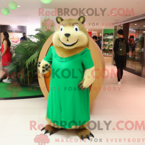 Mascot karakter van een...