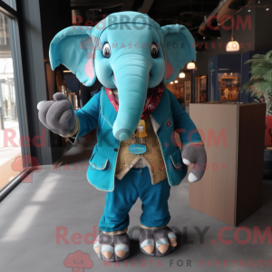 Mascot karakter van een...