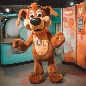 Mascot character of a Rust...