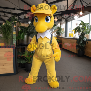 Mascottekarakter van een...