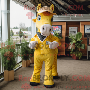 Personnage mascotte d un...