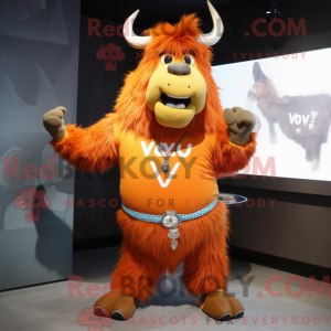 Mascot karakter van een...