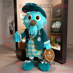 Mascot karakter van een...
