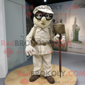 Mascottefiguur van een...
