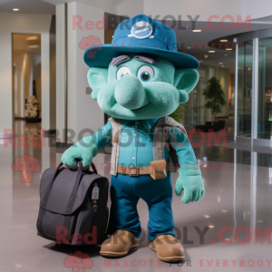 Personnage mascotte d un...